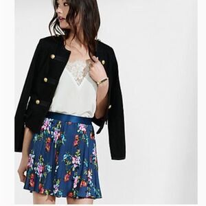 Express Floral Skirt